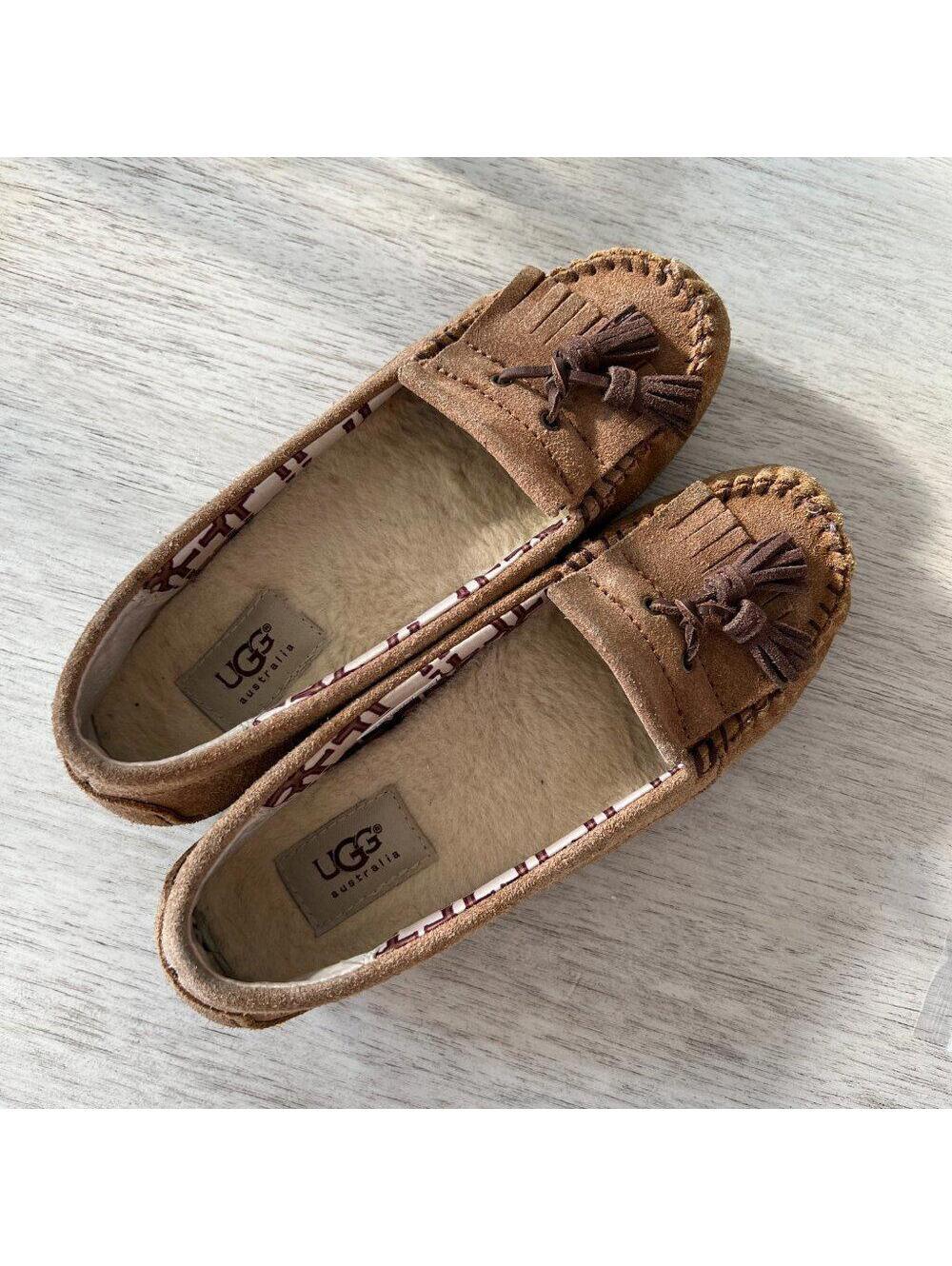 UGG Lizzy Moccasin Tassel Flat